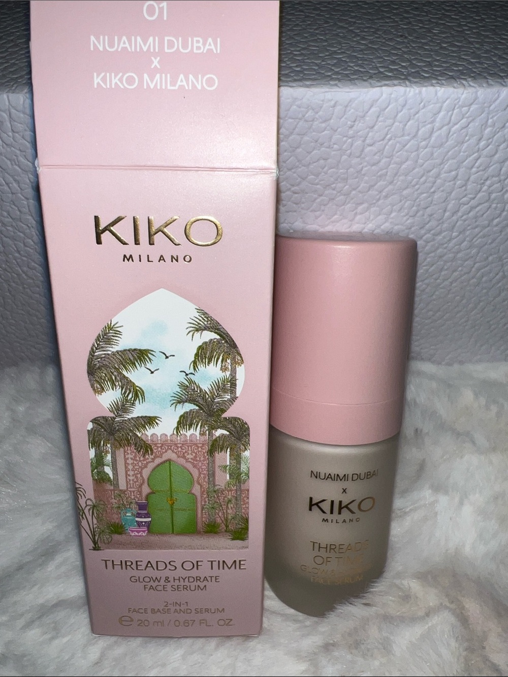 KIKO Milano Threads of Time Glow & Hydrate Face Serum - 01 Pearl